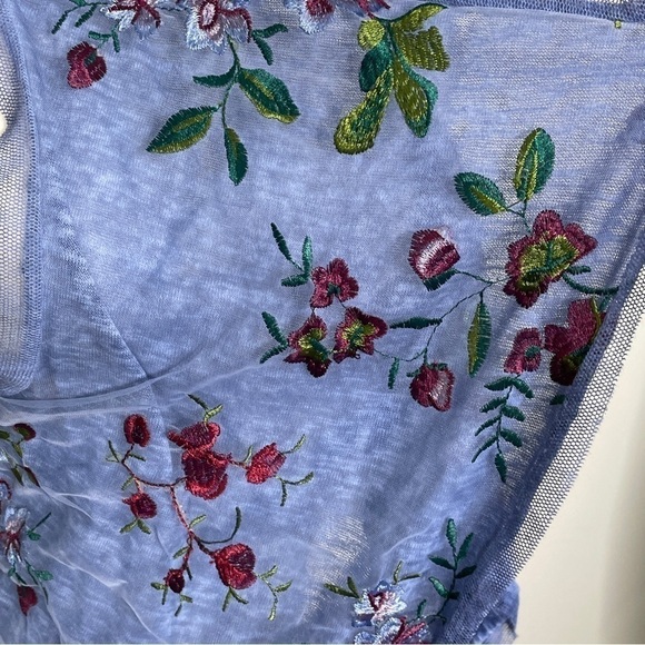 LOLA embroidered open vest NWT - Picture 4 of 7